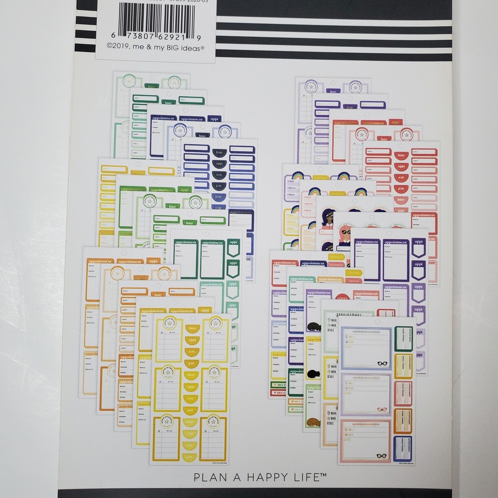 The Happy Planner Create 365 Food Sticker Value Pack Me & My Big Ideas 1551 Pcs - Picture 5 of 5